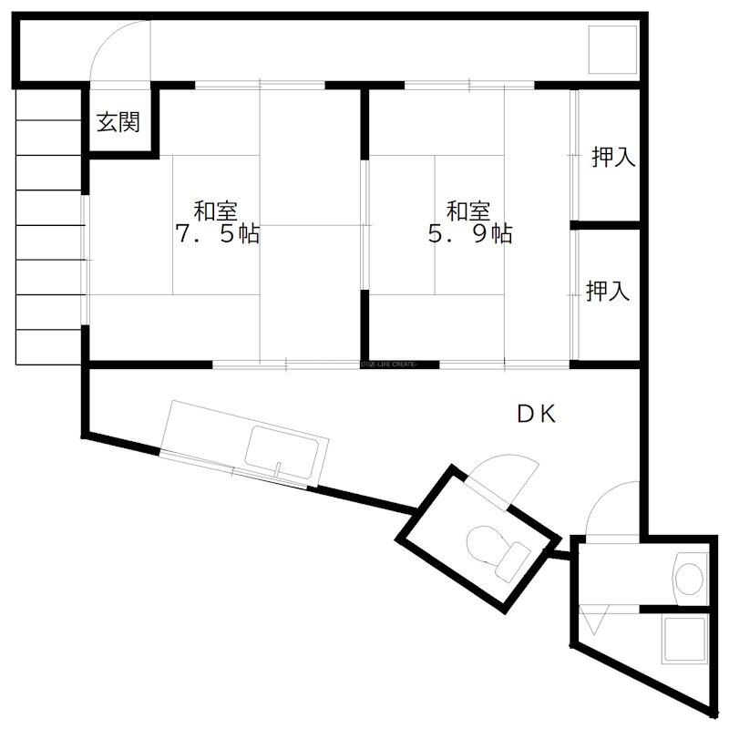 前田ビル 間取り図