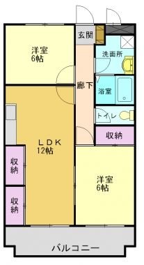 ヴァンヴェール・ノールメゾンA 間取り図