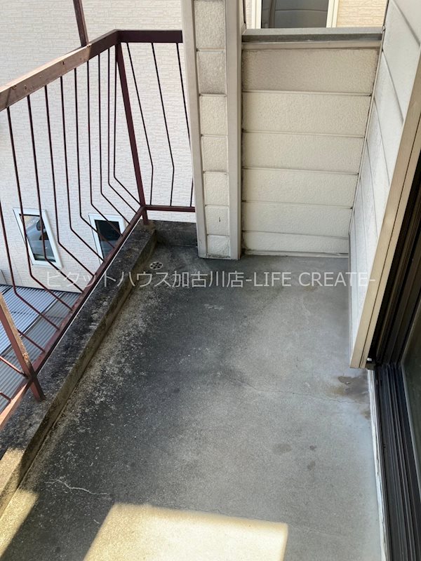 山手貸家 ベランダ