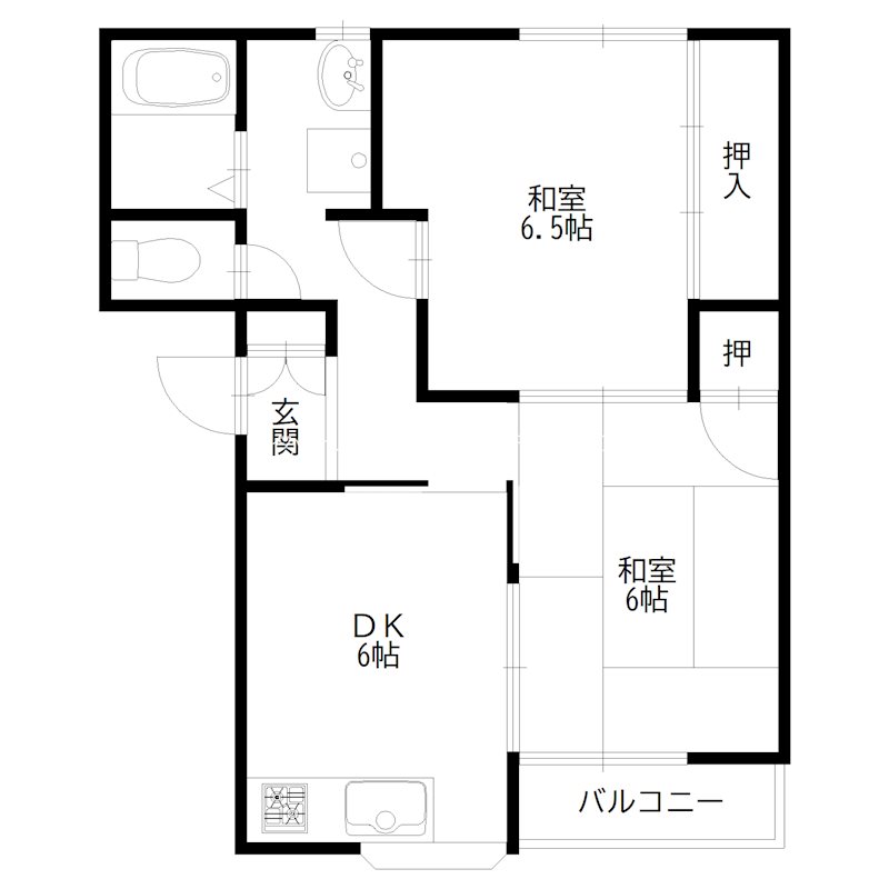 ロワールⅠ 間取り図