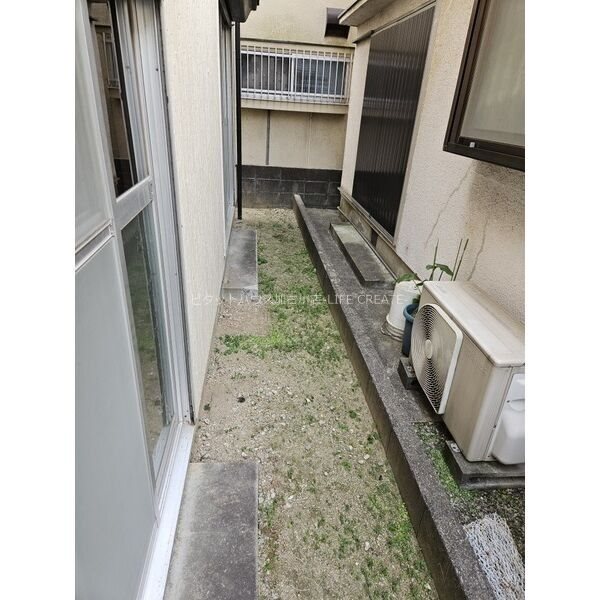 米田町米田貸家 ベランダ