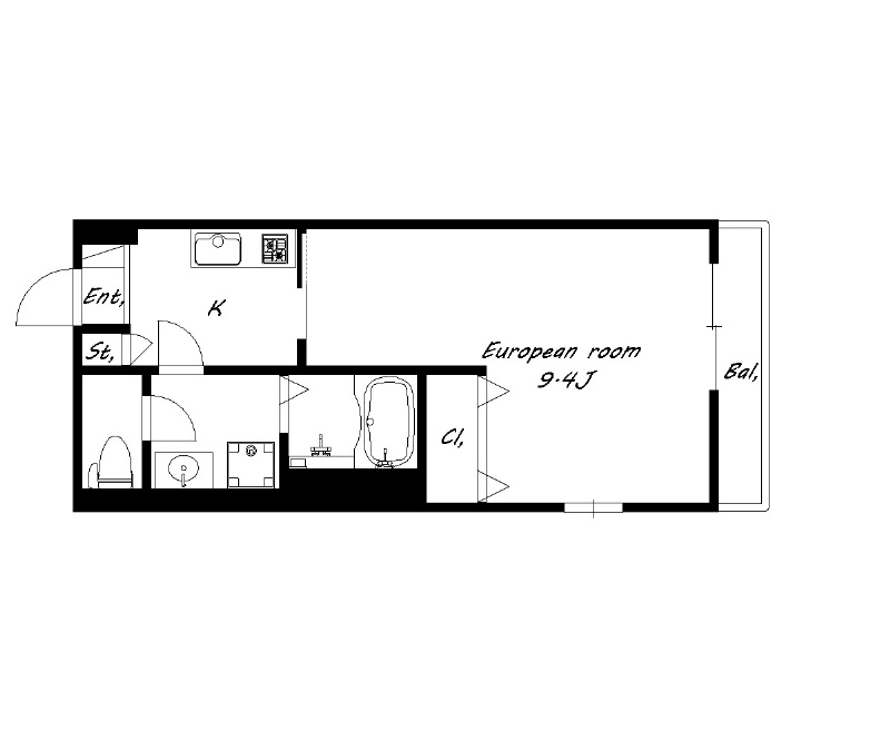Maison Charme 間取り図