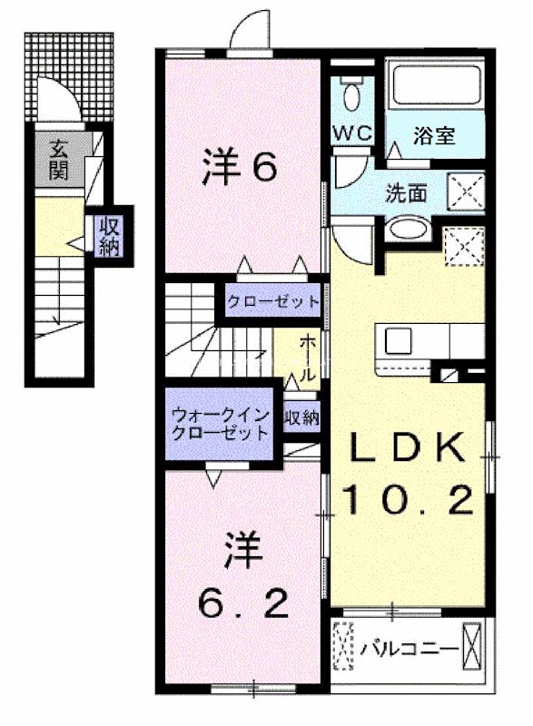 Rise　Light 間取り図
