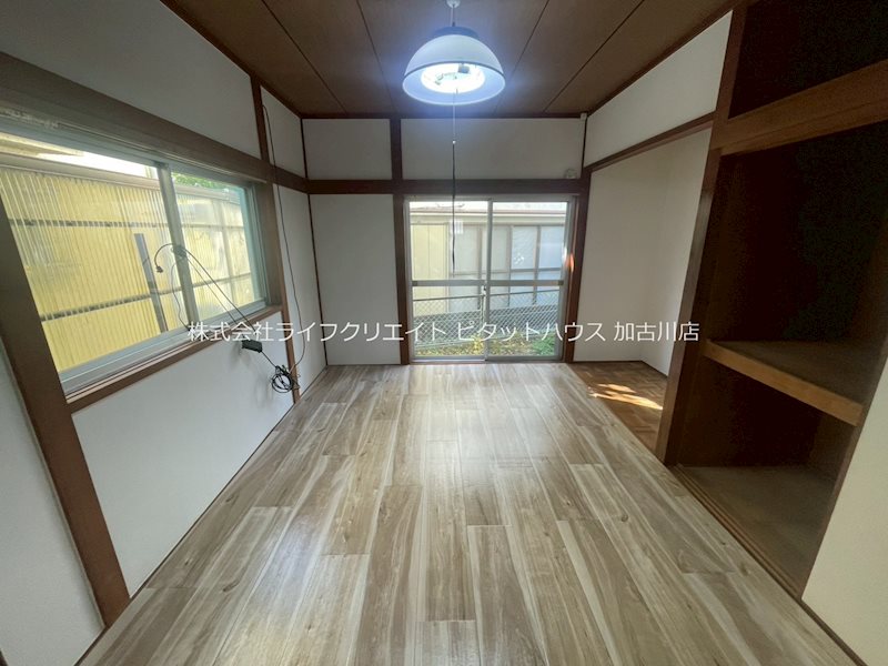 加古川市野口町北野貸家 リビング