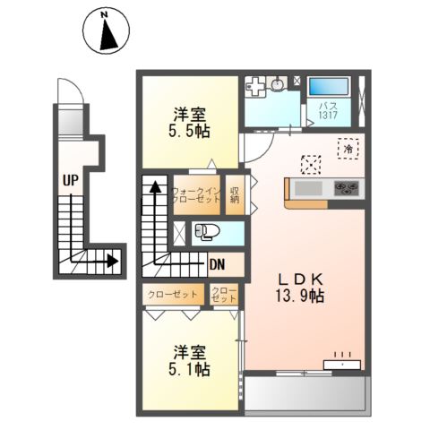 シルフィードF 間取り図