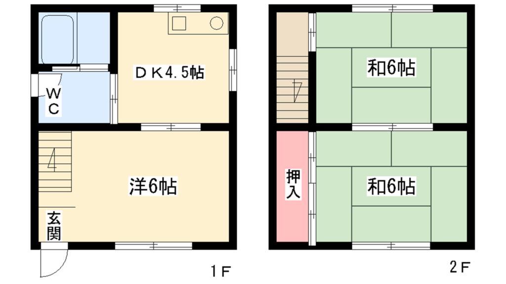 ハイツなす 間取り図