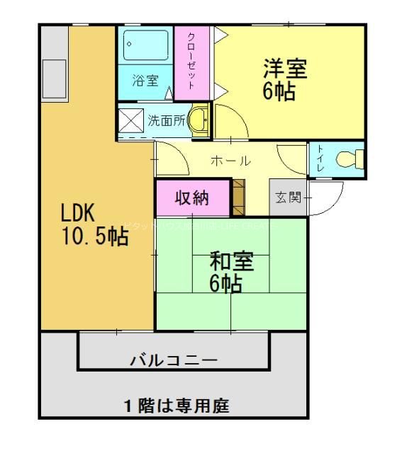 カサベルデ 間取り図