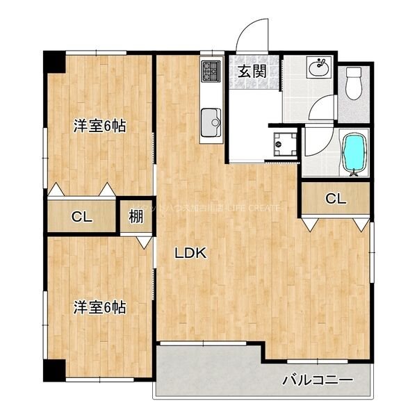 ノアズアーク 間取り図