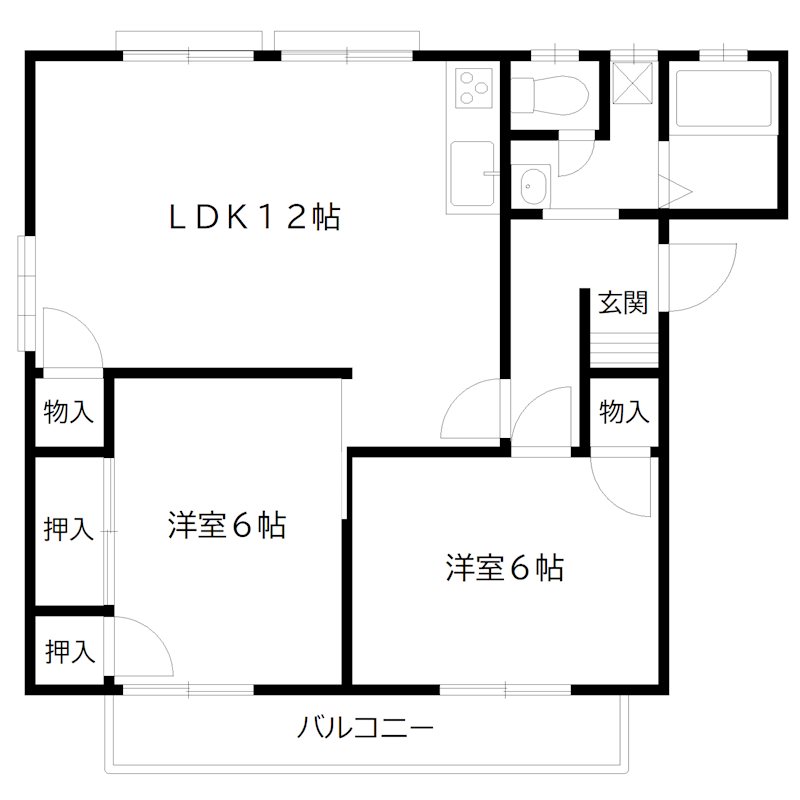 バンブーアルカディア 間取り図