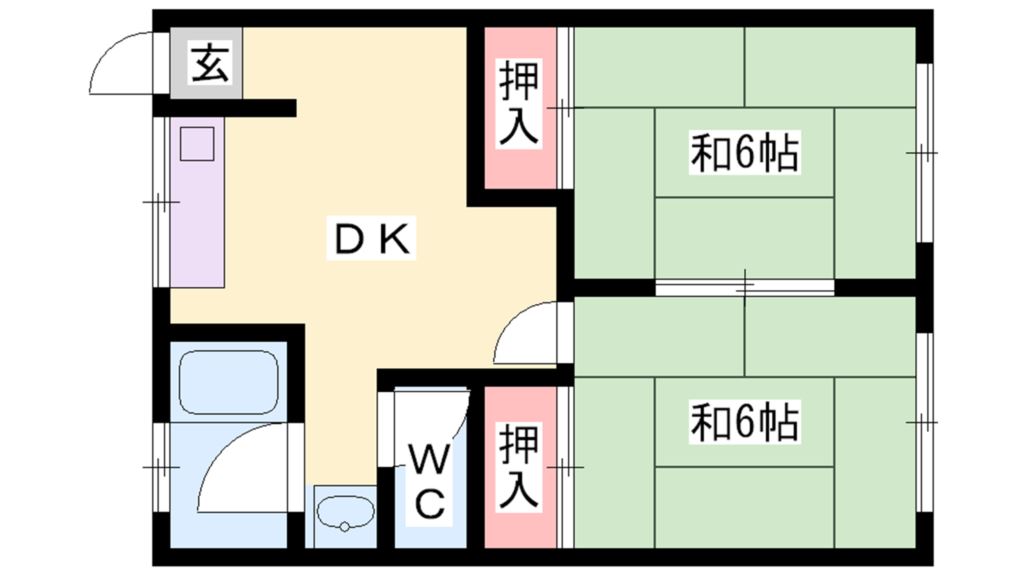 浜の宮ビル 間取り図