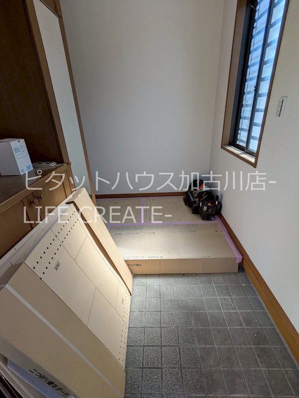 米田町船頭戸建て 玄関