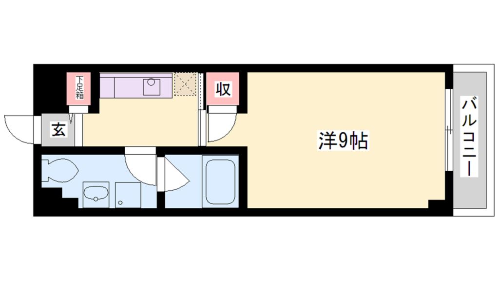 ラ・シュエット 間取り図