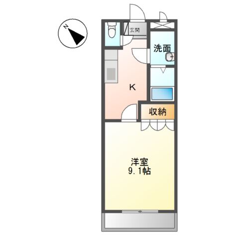 グランドール　ヒルズ 間取り図