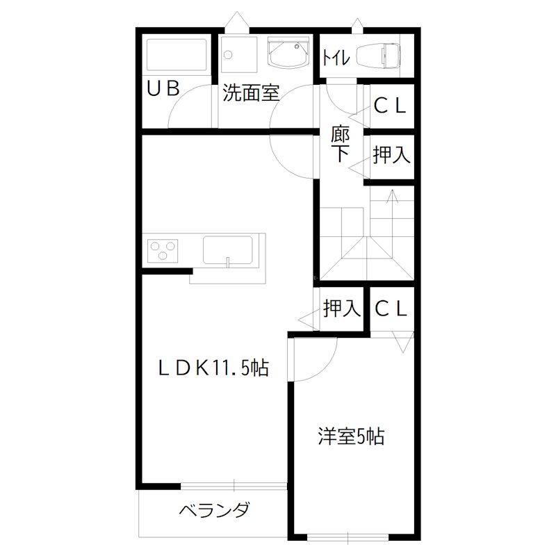 エクセルコートⅠ 間取り図