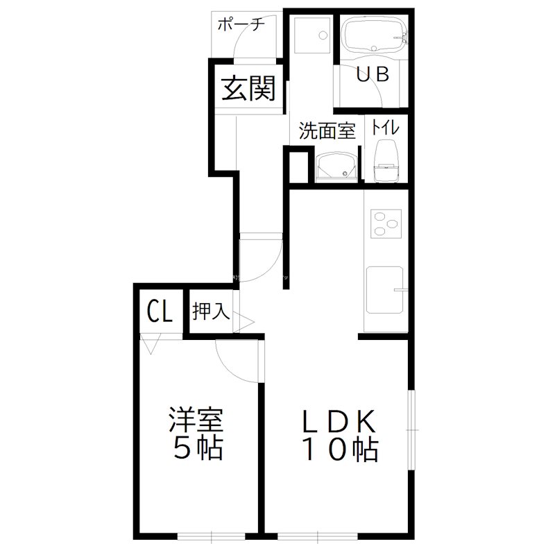 エクセルコートⅠ 間取り図