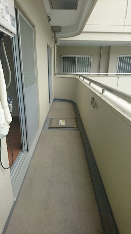 サングレース荒井 ベランダ