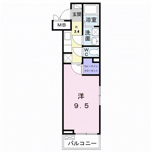 メゾン　エイスイ 間取り図