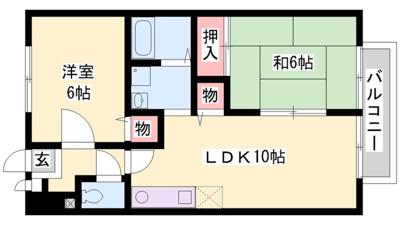 ヴィラージュⅢ 間取り図