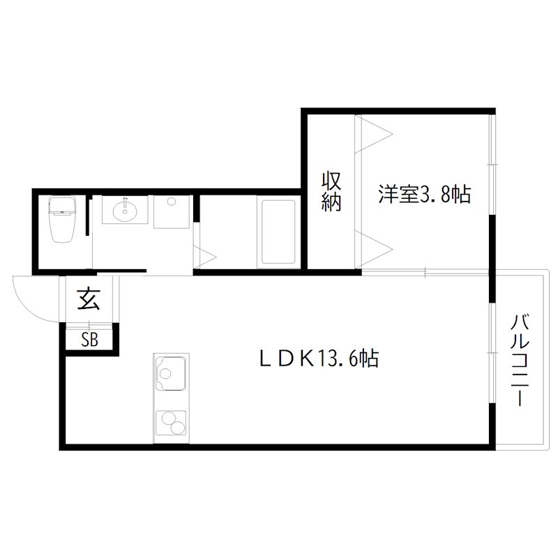 パークサイド伊保 間取り図