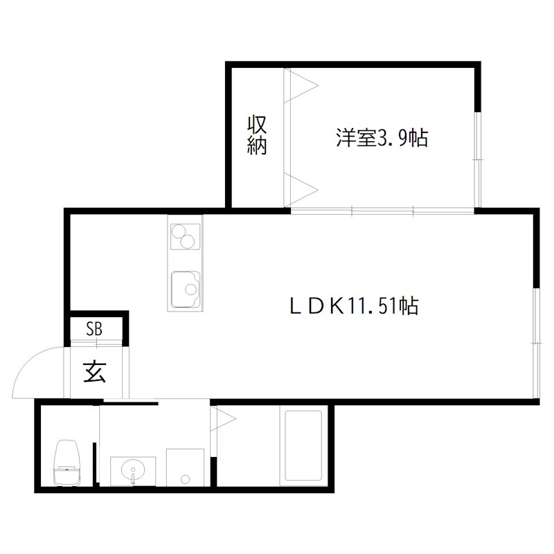 パークサイド伊保 間取り図