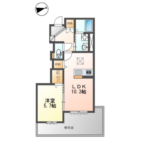 エクセルタウン 間取り図