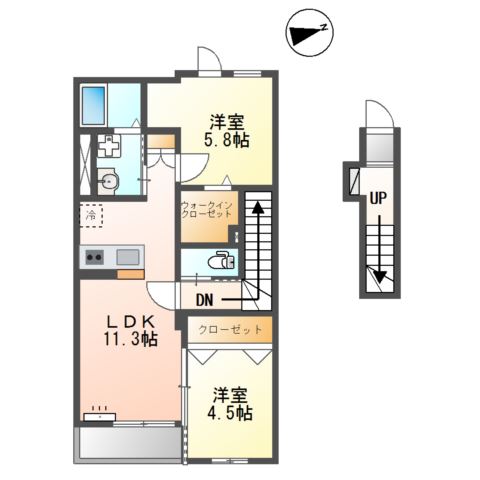 エクセルタウン 間取り図