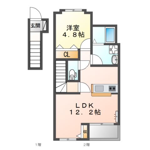 アルモ　ディモーラ 間取り図