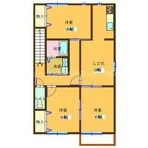 コンフォート大島Ｖ 間取り図