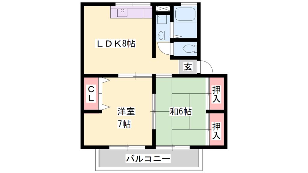 ソファレサンシャイン１ 間取り図