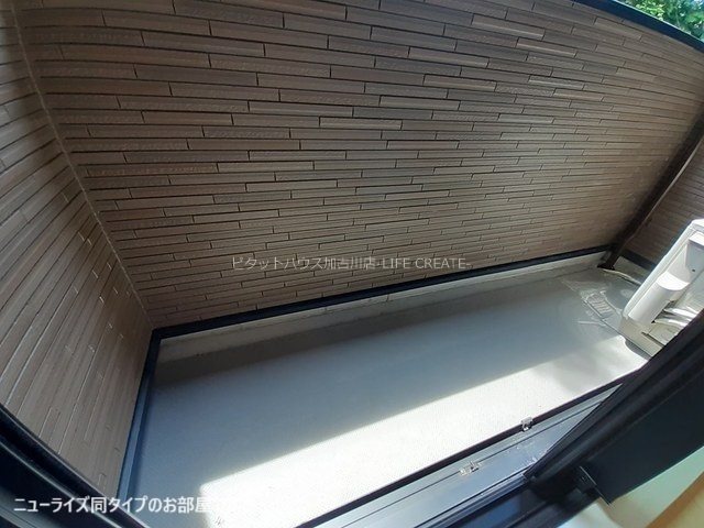 (仮)稲美町国北アパート ベランダ