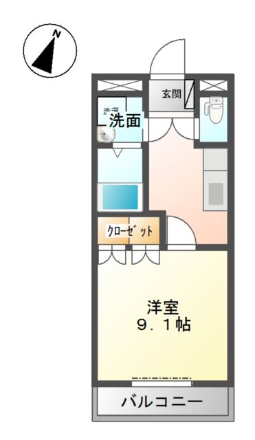 ヴィルコート 間取り図