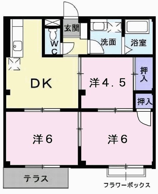 エルディム鈴木 間取り図