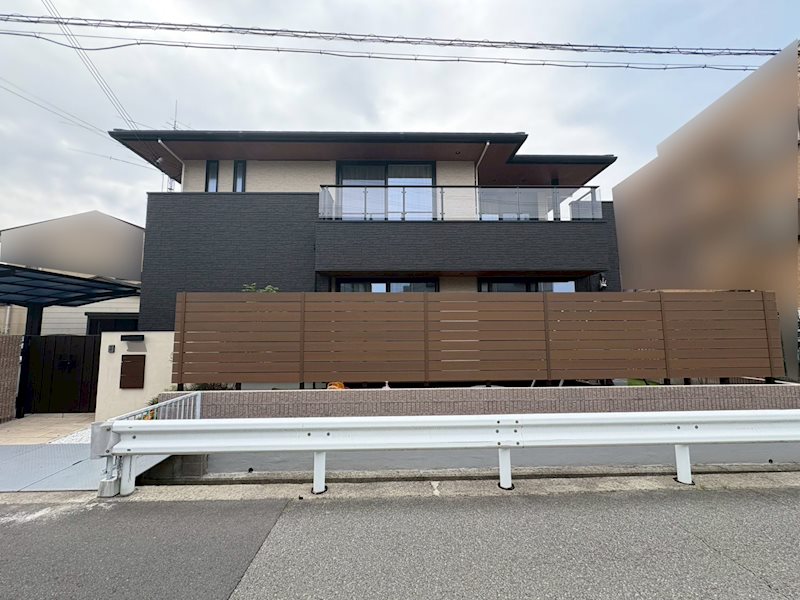 平岡町西谷貸家 ベランダ