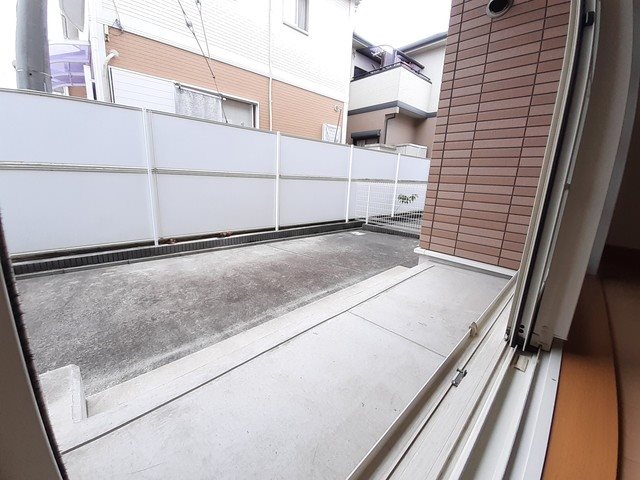 ジェルメ・ミニョン ベランダ