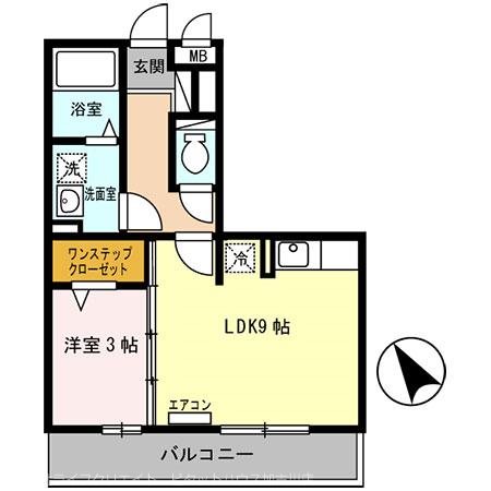 セジュール石町 間取り図