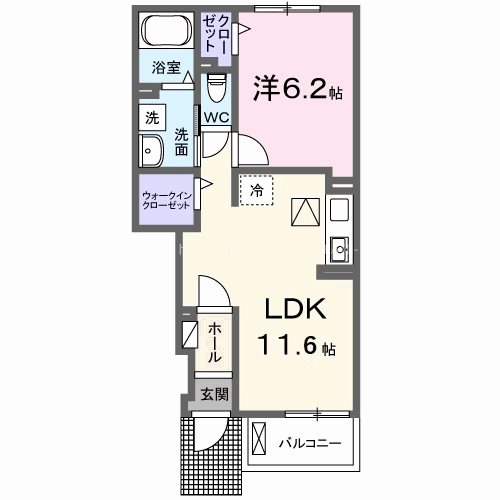 ネバーランドⅤ　Ｂ棟 間取り図