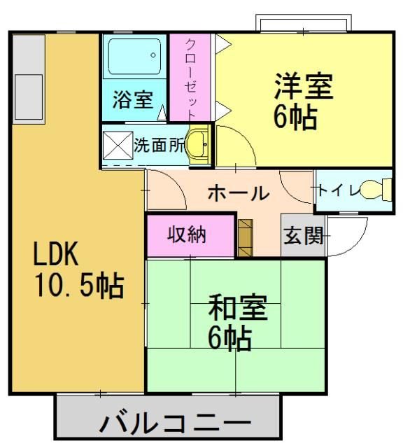 エスポワール 間取り図