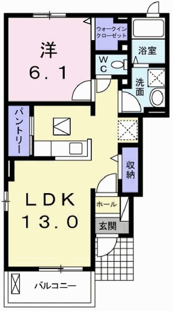 サンクスＳ 間取り図