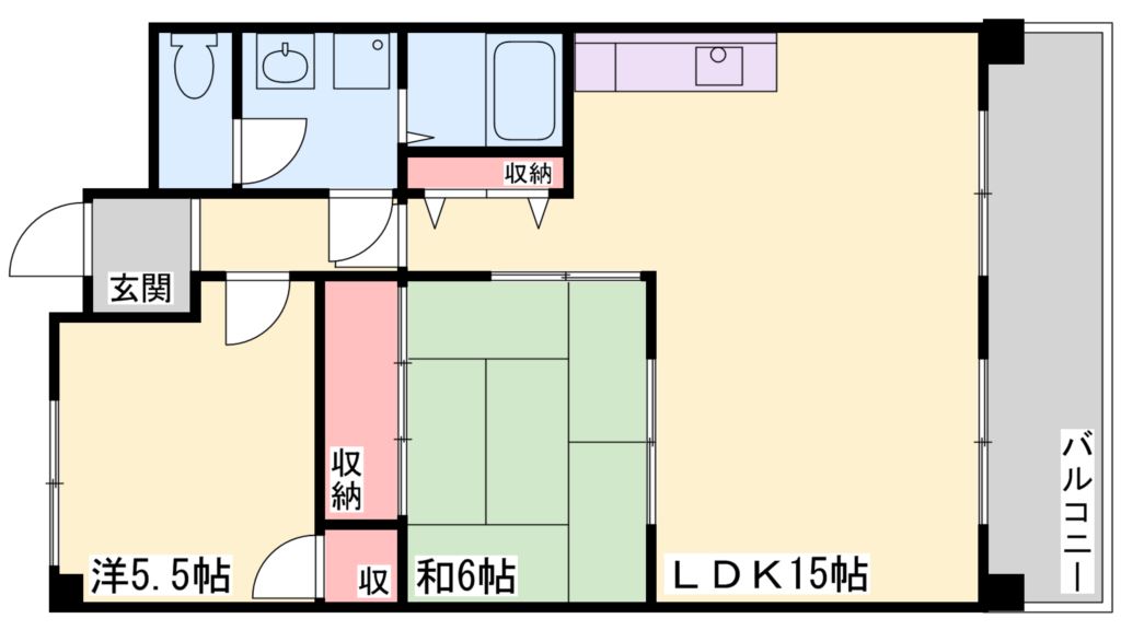 ルークレジデンス播磨 間取り図