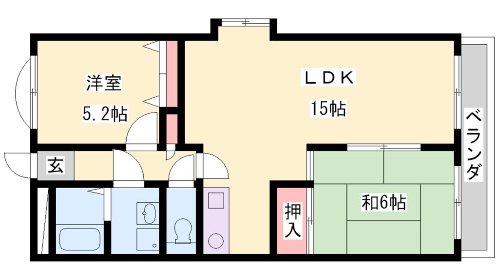 フォレスト壱番館 間取り図