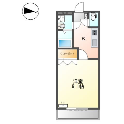 グランディール 間取り図