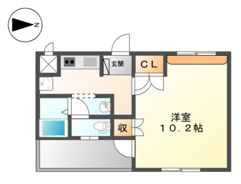 アンテノール 間取り図