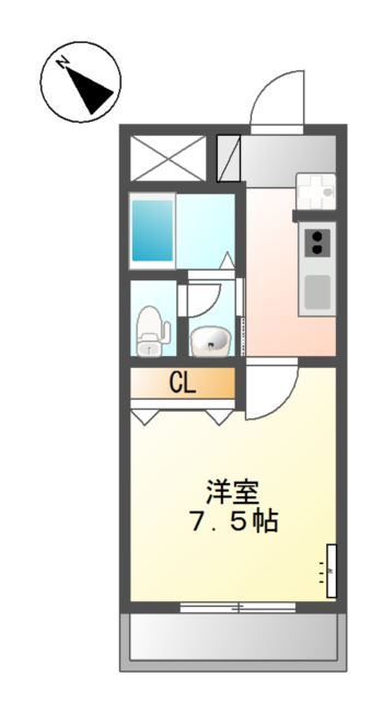 ロイヤルコーポ 間取り図