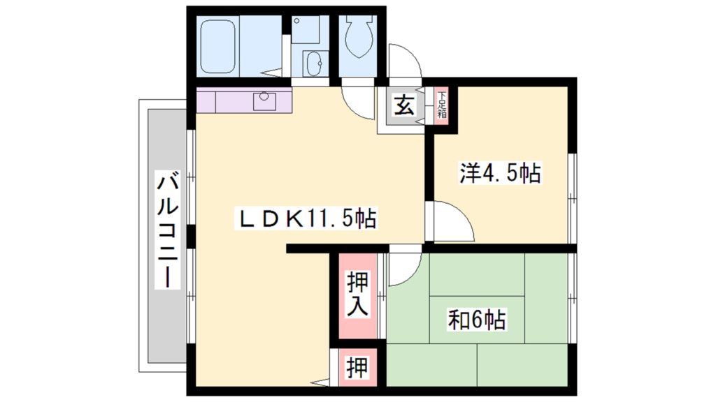 メゾンドＯＰＡＬ 間取り図