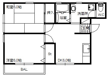 ベルドゥムール 間取り図