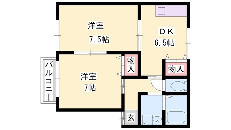 小沢ハイツ 間取り図