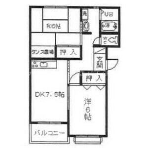 ロイヤルハイツⅡ 間取り図