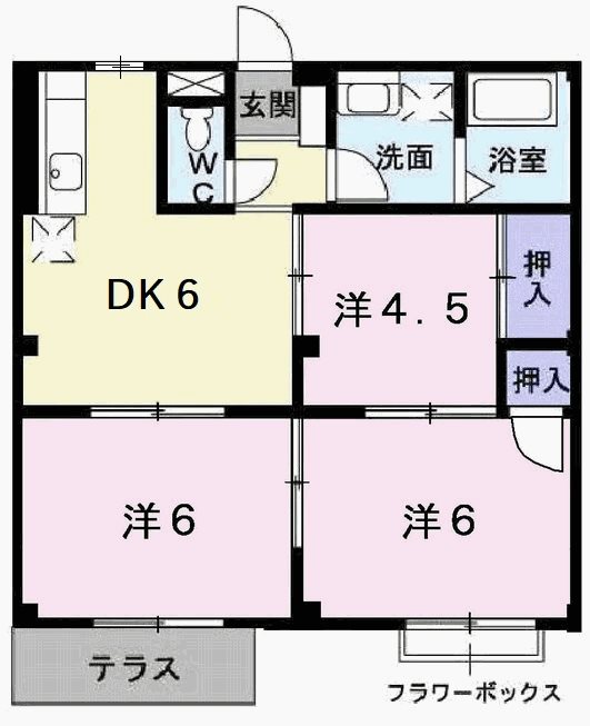エルディム鈴木 間取り図