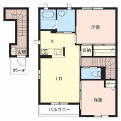 サニースクエア 間取り図