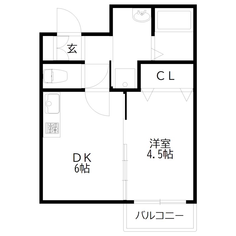K-TSUCHIYAMA 間取り図